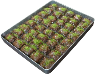 Čoko pistacija — pogled 2